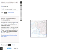 Tablet Screenshot of historical-helsinki.net